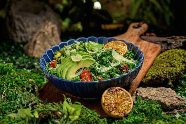 Avocado Kale Salad.